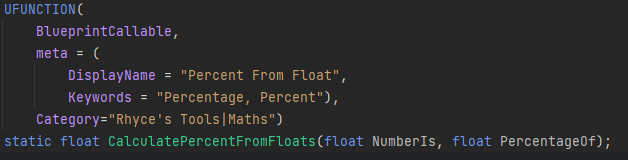 The C++ behind a normal Blueprint node