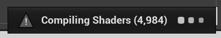 Nearly 5,000 shaders? That could take more than a few minutes on a lot of machines!